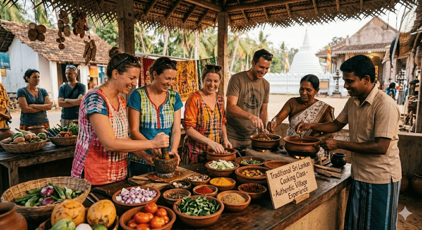 Sri Lankan cooking experience