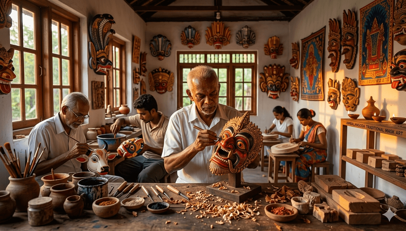 Traditional Mask making experience